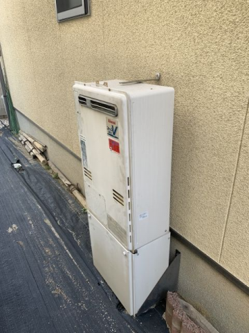 ガス給湯器交換工事　広島県広島市安芸区　RUFH-E2405AW2-3-A-set-13A - Before