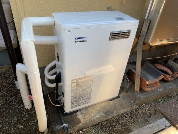 石油給湯器交換工事　茨城県神栖市　UKB-NX460AR-MD