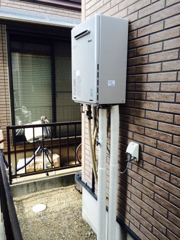 給湯器交換工事　埼玉県入間郡三芳町　RUF-E2405SAW-13A-set