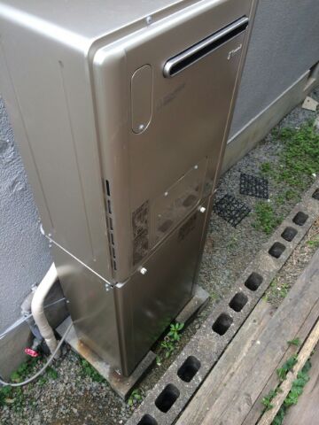 給湯器交換工事　大阪府泉南市　RVD-E2401SAW2-1A-set - After