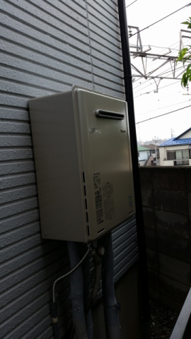 給湯器交換工事(笹原）　東京都東村山市　RUF-E2405SAW-13A-set