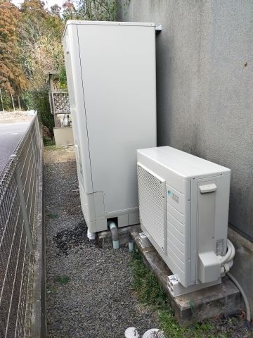 エコキュート交換工事　茨城県つくば市　EQ37VFHV-set - After