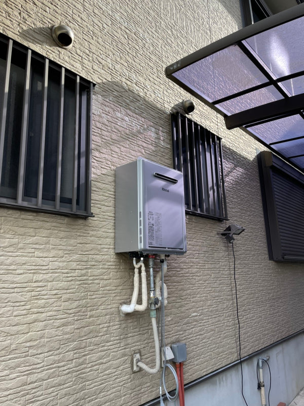 ガス給湯器交換工事　大阪府四條畷市　RUF-E2406SAW-set-13A