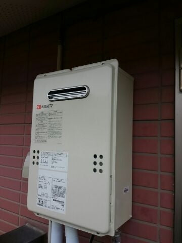 給湯器交換工事(塩入）　東京都小金井市　GQ-1639WS-set