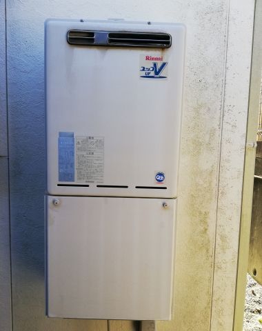 ガス給湯器 ビルトインガスコンロ交換工事　神奈川県厚木市　RUF-E2406SAW-set-13A - Before