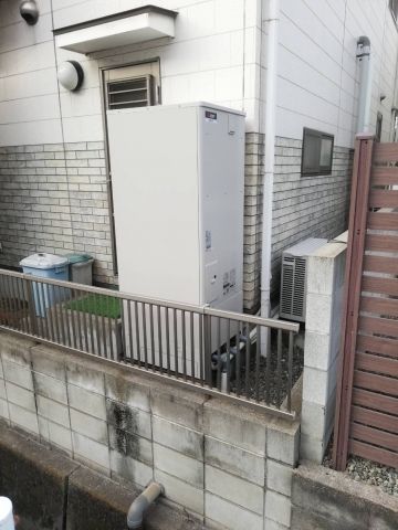 エコキュート交換工事　広島県福山市　SRT-C375-set