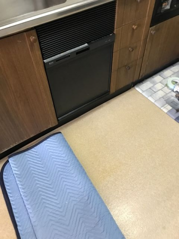 ビルトイン食洗機交換工事　大阪府和泉市　RSWA-C402C-B - After