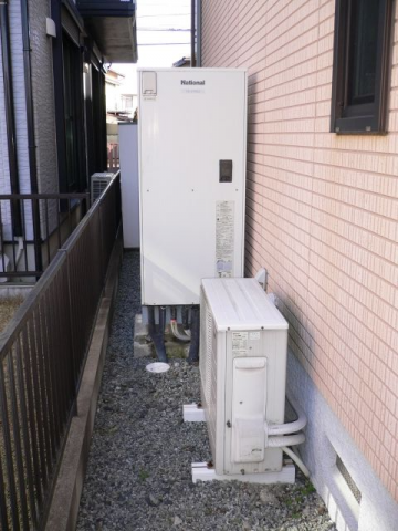 エコキュート交換工事　埼玉県さいたま市西区　EQ37VFV-set - Before