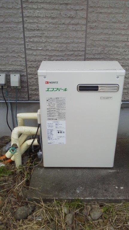 石油給湯器交換工事　富山県黒部市　OTQ-C4704SAYBL-set