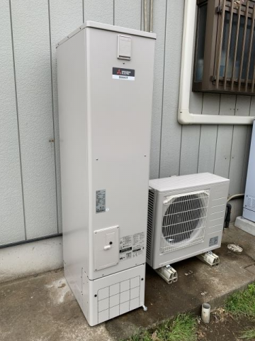 エコキュート交換工事　茨城県下妻市　SRT-N184-set
