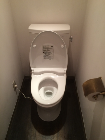 トイレ交換工事　岐阜県岐阜市　CS230BM-SH230BA-W