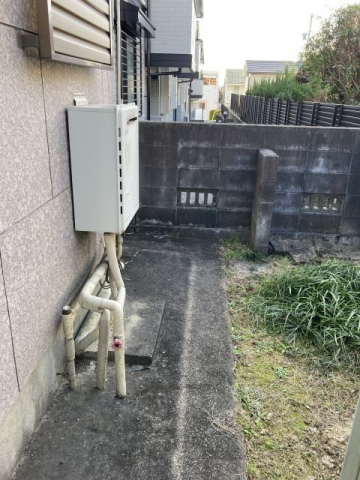 ガス給湯器交換工事　愛知県名古屋市緑区　GT-2460SAWX-1-BL-set-13A - Before