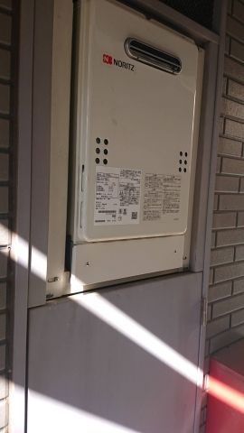 ガス給湯器交換工事　神奈川県横浜市保土ケ谷区　GQ-1639WE-1-13A