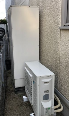 エコキュート交換工事　東京都練馬区　EQN37VFV-set - Before