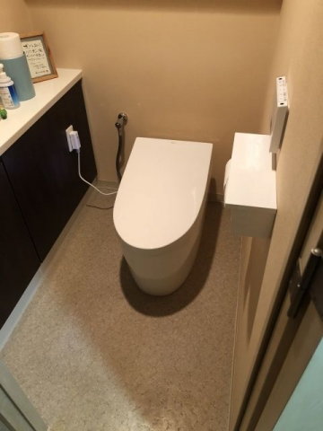 トイレ交換工事　東京都足立区　CES9898PXR-NW1