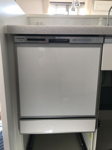 エコキュート ビルトイン食洗機交換工事　東京都昭島市　NP-45MS8S