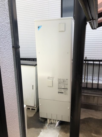 エコキュート交換工事　埼玉県さいたま市見沼区　EQN37VFV-set - After
