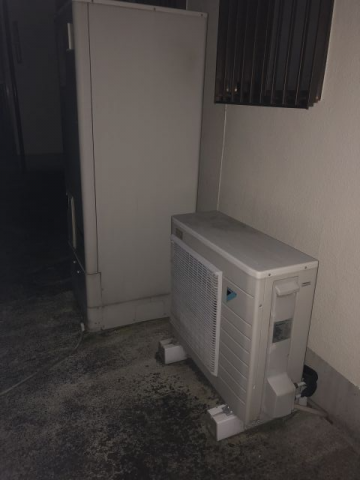 エコキュート交換工事　茨城県下妻市　EQN37VFV-set - Before