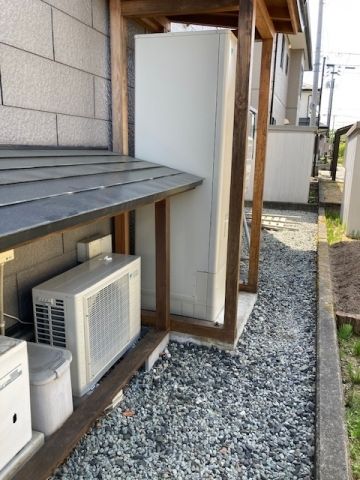 エコキュート交換工事　山形県寒河江市　EQ46VFV-set - After