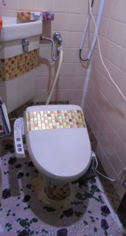 トイレ交換工事　富山県高岡市　BC-ZA10AH-DT-ZA180AH-BN8 - Before