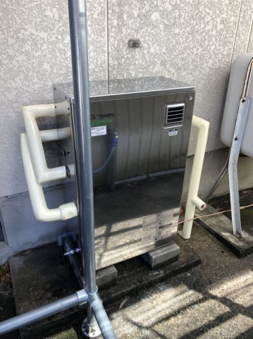 石油給湯器交換工事　富山県黒部市　EHIF-4567SGH-set