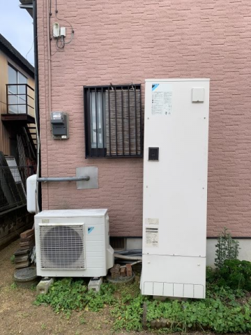 エコキュート交換工事　香川県木田郡三木町　EQN37VFV-set - Before