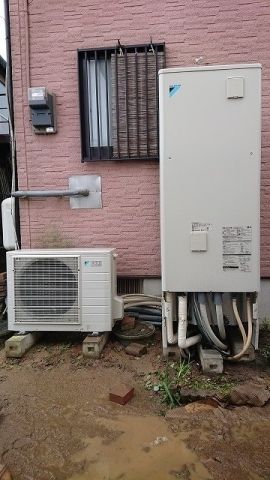エコキュート交換工事　香川県木田郡三木町　EQN37VFV-set - After