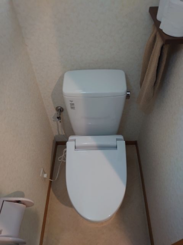 トイレ交換工事　埼玉県新座市　BC-ZA10S-DT-ZA150E-BW1
