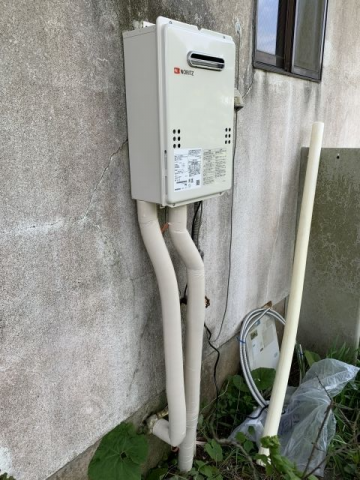 ガス給湯器交換工事　GQ-1639WS-1-set-LPG
