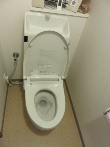 トイレ交換工事　栃木県宇都宮市　BC-Z10PU-DT-Z182U-BN8 - After
