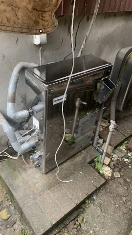 石油給湯器交換工事　愛知県半田市　UKB-SA381A-MS