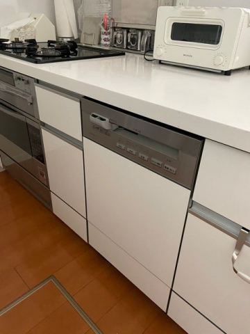 ビルトイン食洗機交換工事　兵庫県神戸市東灘区　NP-45VD9S - Before