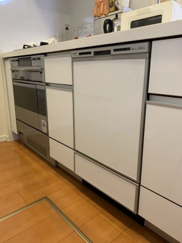 ビルトイン食洗機交換工事　兵庫県神戸市東灘区　NP-45VD9S - After