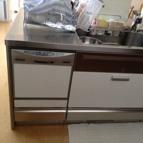 ビルトイン食器洗い乾燥機交換工事　愛知県長久手市　RKW-403C-SV - Before