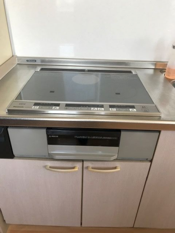 IHクッキングヒーター交換工事　富山県魚津市　KZ-G32AST