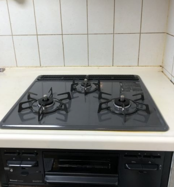 ビルトインガスコンロ交換工事　RS31M5H2SBW-13A - After