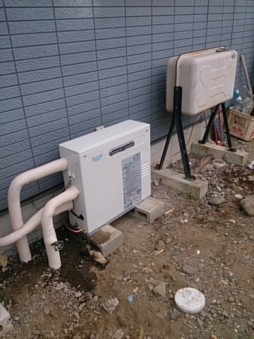 給湯器交換工事　山梨県笛吹市　UKB-AG470AXP4-M - After