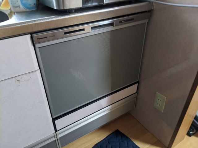 ビルトイン食洗機交換工事　滋賀県蒲生郡竜王町　NP-60MS8S - After