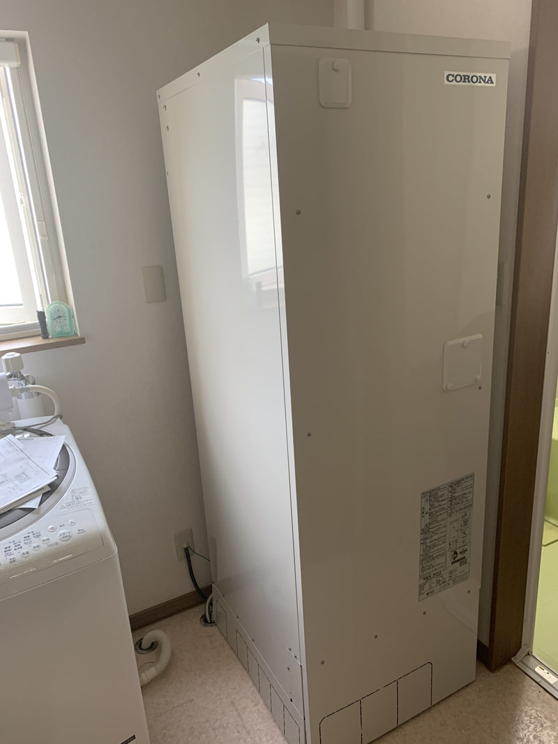 電気温水器交換工事　北海道岩見沢市　UWH-37X1SA2U-setC - After