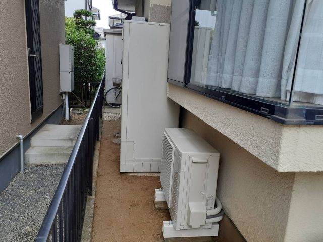 エコキュート交換工事　岡山県岡山市中区　EQ37VFV-set - After