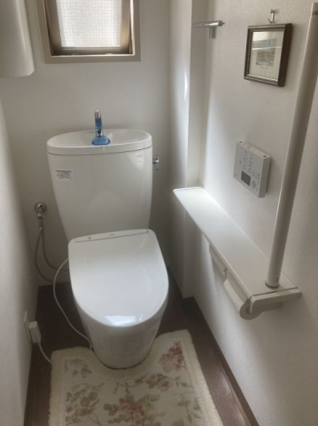 便座 便座交換工事　神奈川県横浜市港北区　TCF4713AMR-NW1 - After