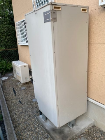 エコキュート交換工事　埼玉県さいたま市浦和区　EQ37VFV-set - Before