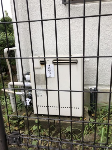 ガス給湯器交換工事　東京都東久留米市　GT-C2462SARX-2-BL-13A - Before