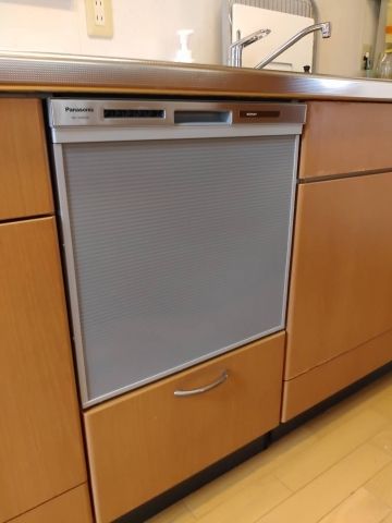 ビルトイン食洗機交換工事　東京都杉並区　NP-45MS9S-koujiset