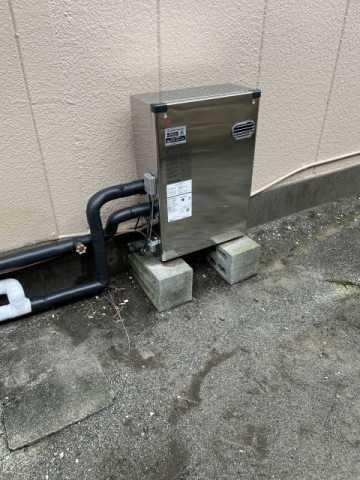 石油給湯器交換工事　群馬県館林市　OQB-4706YS