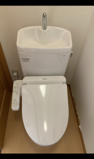 トイレ交換工事　兵庫県尼崎市　CS232B-NW1-set1