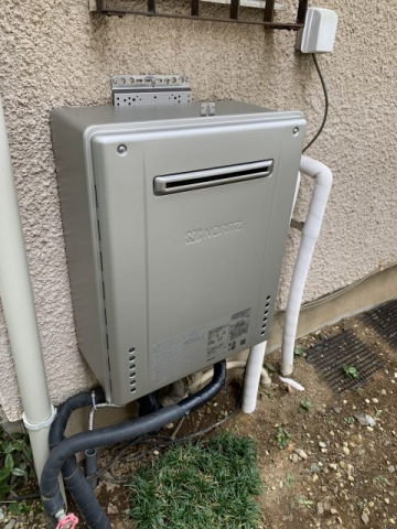 ガス給湯器交換工事　神奈川県茅ヶ崎市　GT-C2062SAWX-2-BL-set-13A