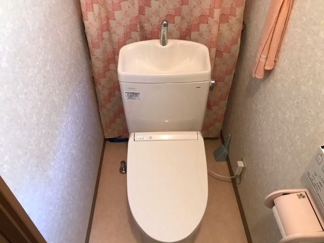 トイレ エコキュート交換工事　京都府綾部市　SRT-S375UZ-koujiset - After