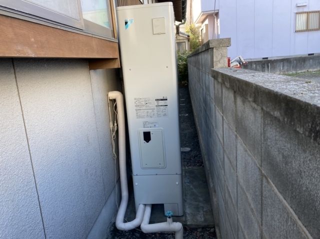 エコキュート交換工事　山梨県南アルプス市　EQ37VFTV-set - After