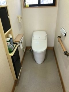 トイレ交換工事　愛知県豊橋市　YBC-CL10S-DT-CL114A-N-BW1 - After